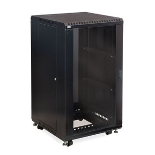 Linier Glass and Vented Doors Server Cabinet