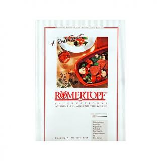 Romertopf Clay Roaster "International Recipes" Cookbook   7711953