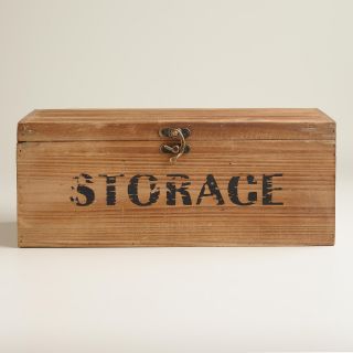 Wood Marcus Storage Box
