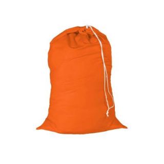 Honey Can Do 24 in. x 36 in. Orange Jersey Cotton Laundry Bag LBG 01165