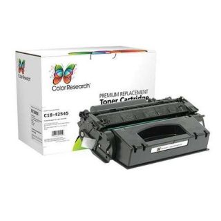 Color Research Premium Replacement HP 80X CF280X Toner Cartridge   Black, High Yield, Up to 6,900 Pages