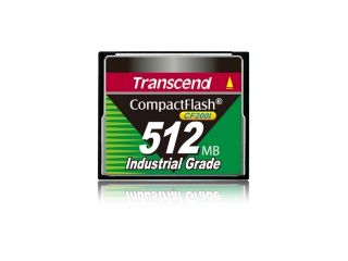 Transcend CF200I 512 MB CompactFlash (CF) Card   1 Card