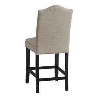 Belgian Luxe Counter Stool with Cushion by Bassett Mirror