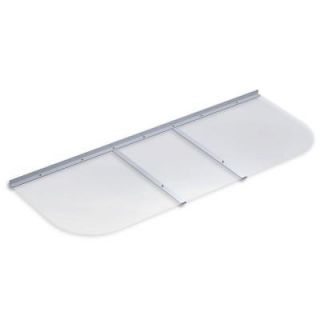 Ultra Protect 58 in. x 21 in. Elongated Clear Polycarbonate Basement Window Well Cover EL600