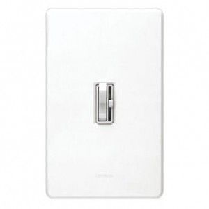 Lutron AYCL 153P WH Dimmer Switch, 600W 3 Way Ariadni Toggle LED Dimmer   White