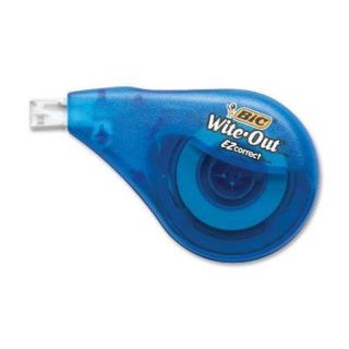 Bic Wite out Correction Tape   33.30 Ft Length   1 Line[s]   Odorless, Photo safe, Tear Resistant   White (WOTAP10)