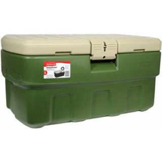 Rubbermaid 35 Gallon Action Packer, Forest Green