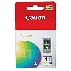 Canon CL 41 ChromaLife 100 Tricolor Ink Cartridge 0617B002AA
