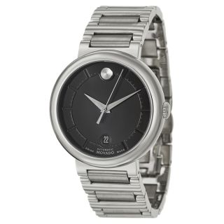 Movado Mens 0606542 Concerto Stainless Steel Watch  