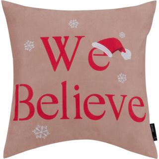 We Believe Christmas Pillow