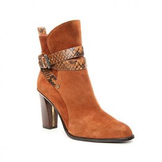 Donald J. Pliner "Oli" Suede Bootie with Ankle Strap   7823099