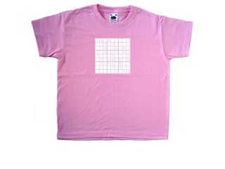 Sudoku Puzzle Pink Kids T Shirt