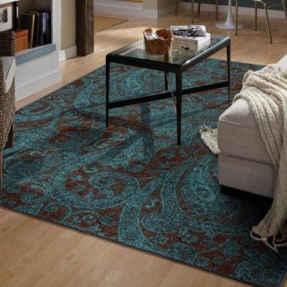 nuLOOM Traditional Vintage Inspired Overdyed Fancy Multi Rug (5 x 8)