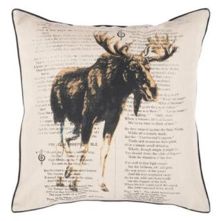 Surya HH 119 Pillows Alaska Home Decor ;18 x 18 Polyester Filler