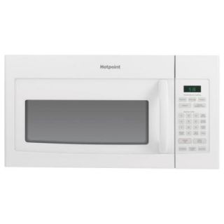 Hotpoint 1.6 cu. ft. Over the Range Microwave Oven in White RVM5160DHWW