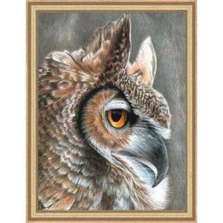 Royal Brush Sepia Owl Pencil by Number