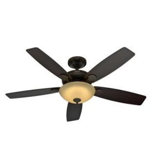 Hunter Eco Air 52 in. LED Indoor Onyx Bengal Ceiling Fan 25121