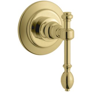 Iv Georges Brass Valve Trim for Transfer Valve with Lever Handle