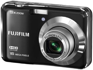 Refurbished: FUJIFILM FinePix AX655 Black 16MP Digital Camera