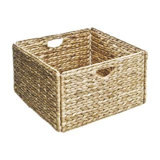 Seville Classics Woven Hyacinth Storage Basket