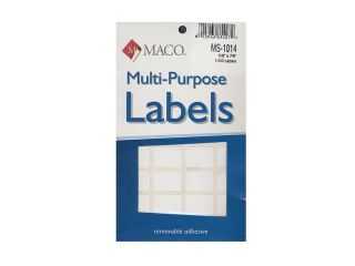 Maco Multi Purpose Handwrite Labels square 2 in. x 2 in. 250