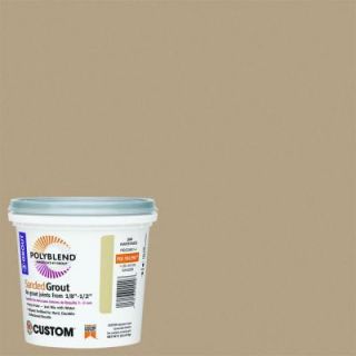 Custom Building Products Polyblend #380 Haystack 1 lb. Sanded Grout PBG3801