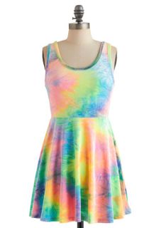 Rainbow to Go Dress  Mod Retro Vintage Dresses