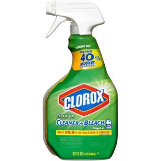 Clorox Clean Up Cleaner with Bleach Spray Bottle, 32 Fluid Ounces