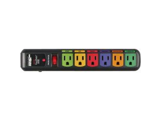 MONSTER AV 600 8 ft. 6 Outlets PowerProtect with Surge Protection