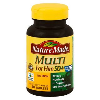 Nature Made Multi For Him 50+   90 Count