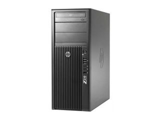 Refurbished: HP Desktop PC Z210 (VA771UTR#ABA) Intel Core i3 2120 (3.30 GHz) 4 GB DDR3 160GB SSD HDD Windows 7 Professional 64 Bit