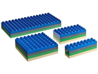 LEGO Education DUPLO Small Building Plates Set 779079 (15 Pieces)
