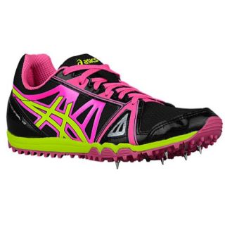 ASICS Hyper XC   Womens   Track & Field   Shoes   Black/Hot Pink/Flash Yellow
