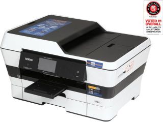 Brother MFC J6920DW Duplex 6000 dpi x 1200 dpi Wireless / USB Color Inkjet Printer with up to 11.00" x 17.00" Printing