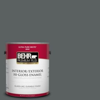 BEHR Premium Plus 1 gal. #720F 6 Paramount Hi Gloss Enamel Interior/Exterior Paint 830001