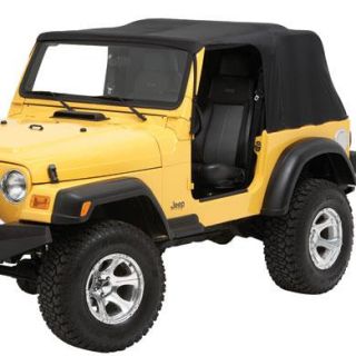 Pavement Ends   Emergency Jeep Soft Top    Fits 1992 to 1995 YJ Wrangler