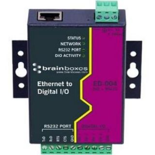 Brainboxes ED 004 4 Port Selectable DIO + RS232