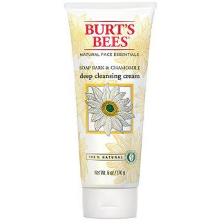 Burt's Bees Soap Bark and Chamomile Deep Cleansing Cream, 6 Ounces