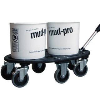 Strait Flex 23 3/4 in. x 19 3/16 in. x 8 in. Radial Roller 2 Material Mover Fits 2 5 Gal. Buckets RR2 RR2