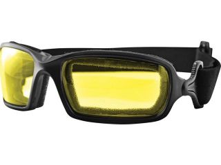 Bobster Fuel Matte Photochromic Goggle Black Yellow Size Lens