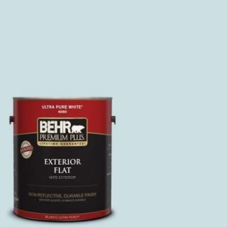 BEHR Premium Plus 1 gal. #S450 1 Beach Foam Flat Exterior Paint 405001