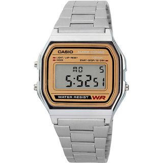 Casio Men's Classic Digital Watch, Stainless Steel