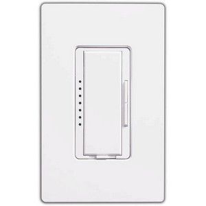 Lutron MAELV 600 WH Dimmer Switch, 600W Multi Location Maestro Electronic Low Voltage Light Dimmer   White