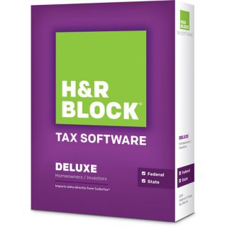 H&R Block Tax Software 13 Deluxe Plus State (PC/Mac)