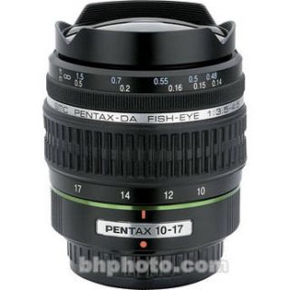 Pentax SMCP DA 10 17mm f/3.5 4.5 ED Autofocus Lens 21580