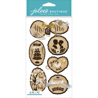 Jolees Boutique Dimensional StickersWedding Icons   17312178