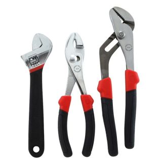 Great Neck 3 piece Pliers and Wrench Set   17569705  