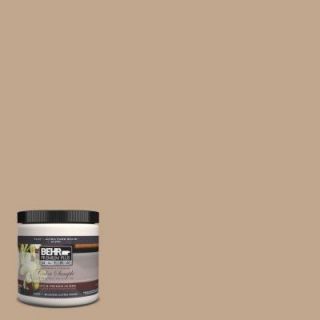 BEHR Premium Plus Ultra 8 oz. Home Decorators Collection Butter Nut Interior/Exterior Paint Sample UL20416