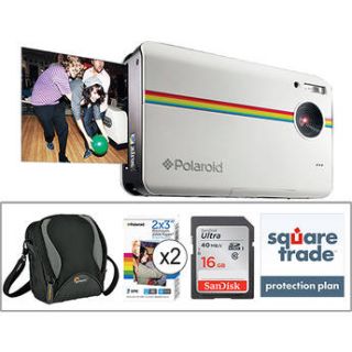 Polaroid Z2300 Instant Digital Camera Basic Kit (White)