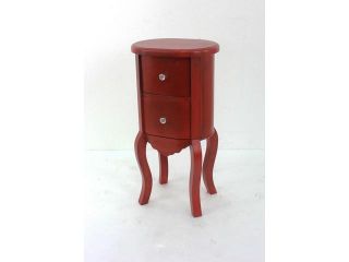 Teton Home Red Wooden Cabinet AF 065